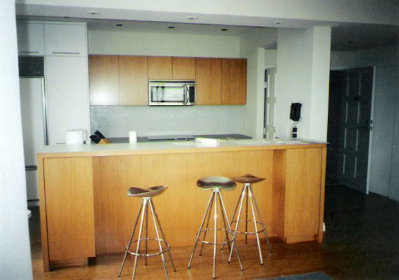 Functional kitchen with new appliances by Maurer Construction