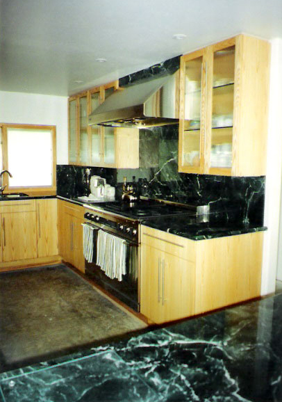 Gourmet kitchen by Maurer Construction