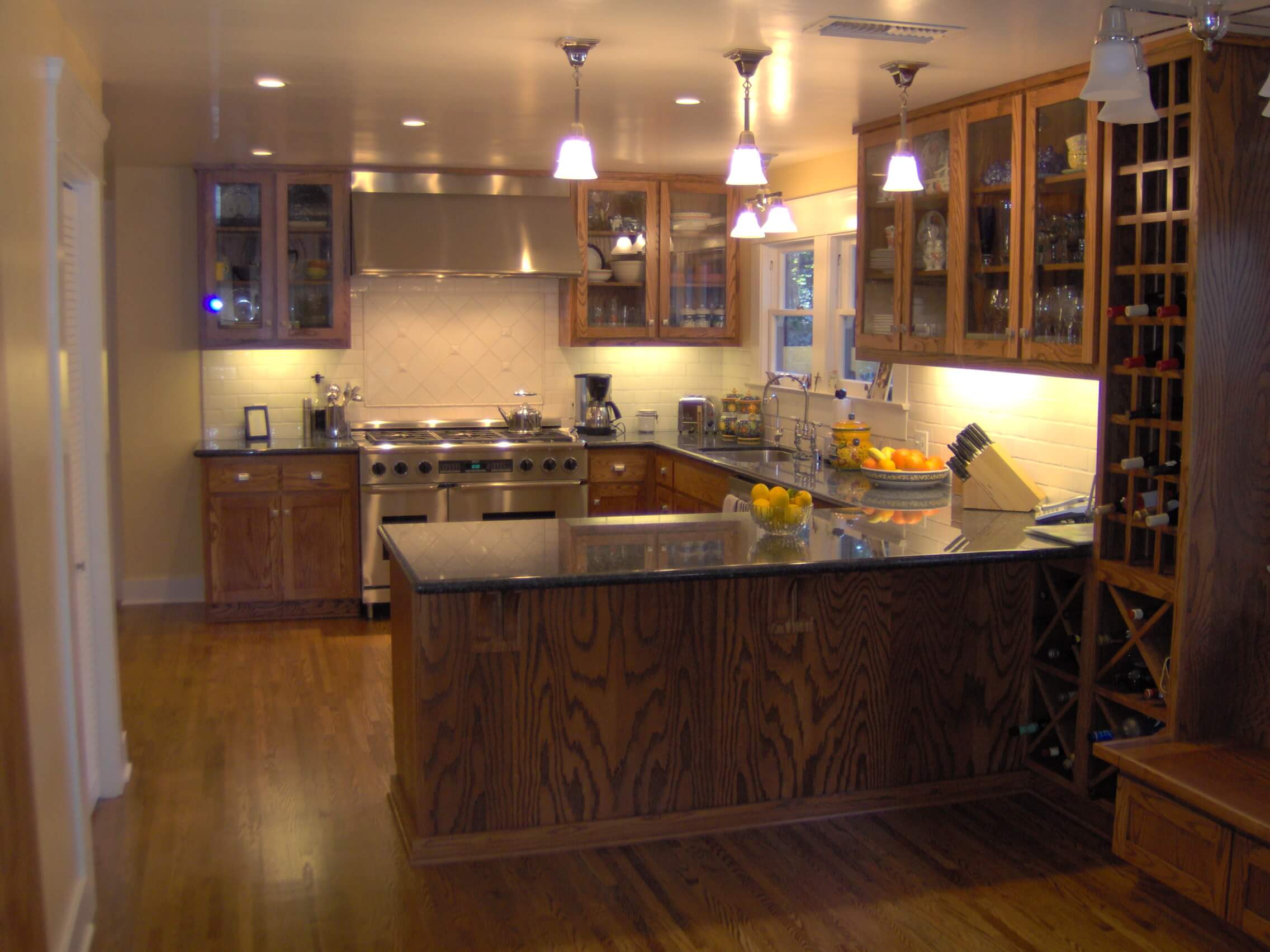 Luxurious kitchen remodel by Maurer Construction