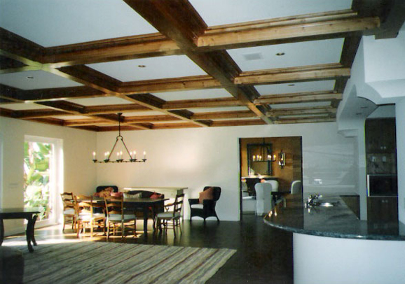 Modern dining room design by Maurer Construction