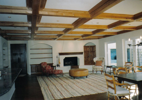 Spacious living room remodel by Maurer Construction